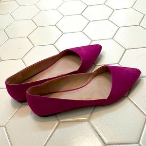 Gently used magenta flats!